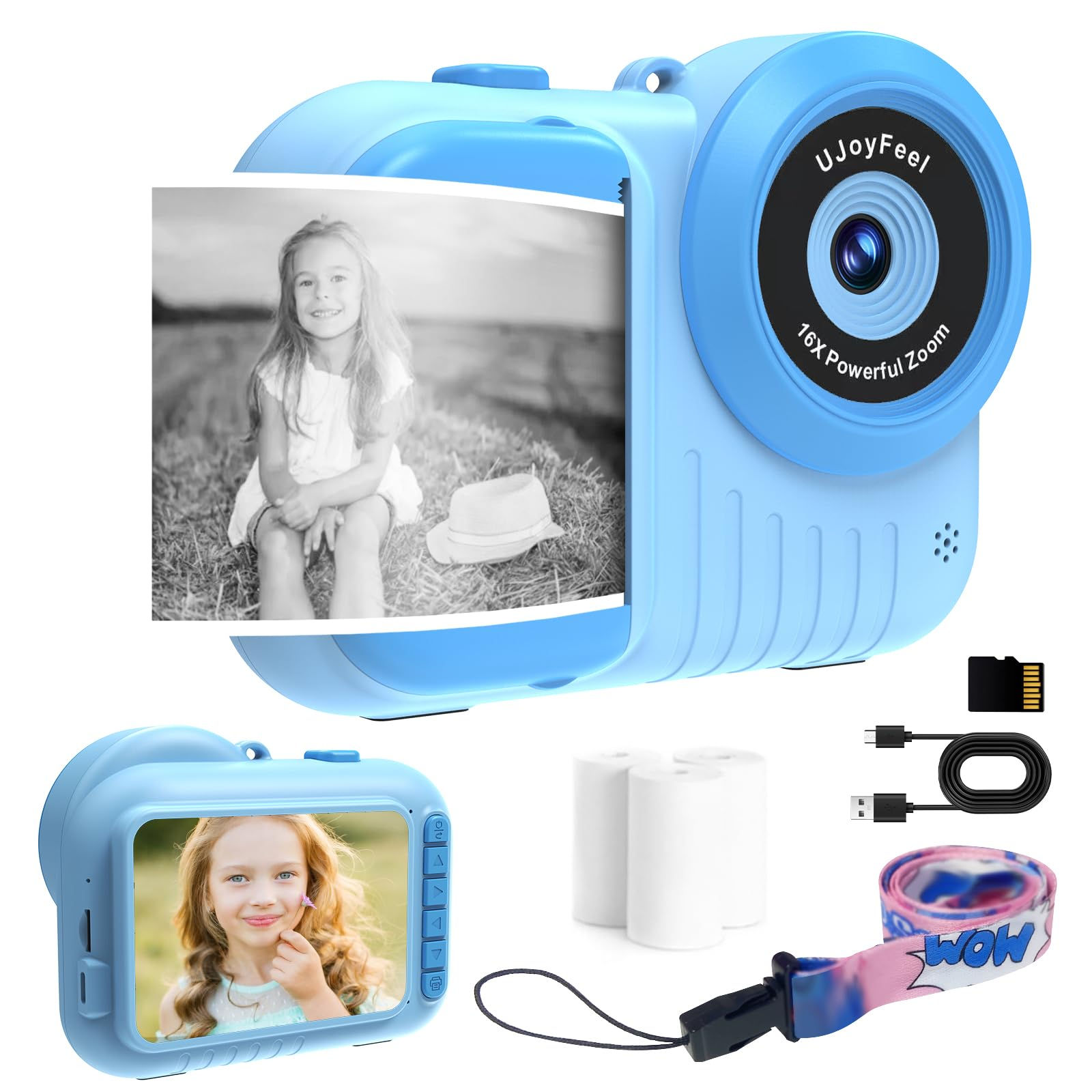 SnapJoy Kids Instant Camera