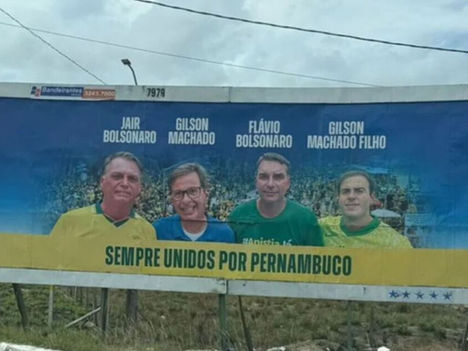 PT vai acionar Justiça contra Gilson Machado por outdoor e adesivos em apoio a Flávio Bolsonaro