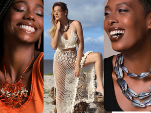 Marisqueiras quilombolas lançam coleção de biojoias e peças em crochê hiperbólico na Fenearte 2025