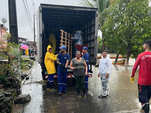 Em Goiana, cerca de 300 pessoas estão desabrigadas por conta das chuvas