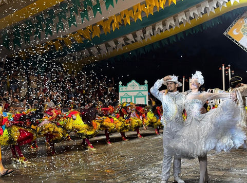 Cultura e tradição do Nordeste marcam a primeira noite do Festival de Quadrilhas Juninas do Jaboatão