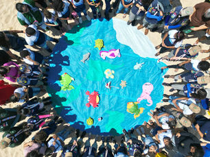 Jaboatão tem ato pela preservação dos oceanos, no Dia Mundial de Limpeza de Rios e Praias