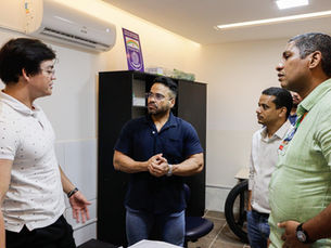 Com discurso firme, Anderson Bocão e Jamerson Batera estreitam laços com a Polícia Civil em visita cortesia