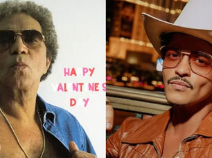 Bruno Mars publica foto de Reginaldo Rossi para comemorar dia dos namorados