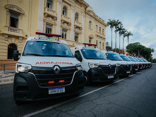 Governadora Raquel Lyra entrega nove novas ambulâncias de UTI Móvel e completa conjunto de 40 unidades deste tipo