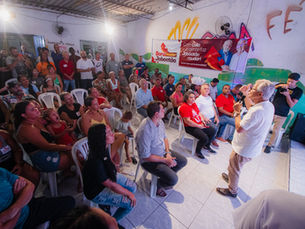 “Criaremos pontes em vez de muros", diz Elias no Bora Mudar Jaboatão no Alto Dois Carneiros
