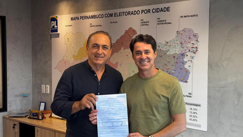 Edmar de Oliveira se filia ao PL e anuncia pré-candidatura a deputado federal
