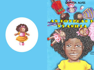 Livro infantil sobre bonecas negras será lançado durante o Julho das Pretas, no Recife