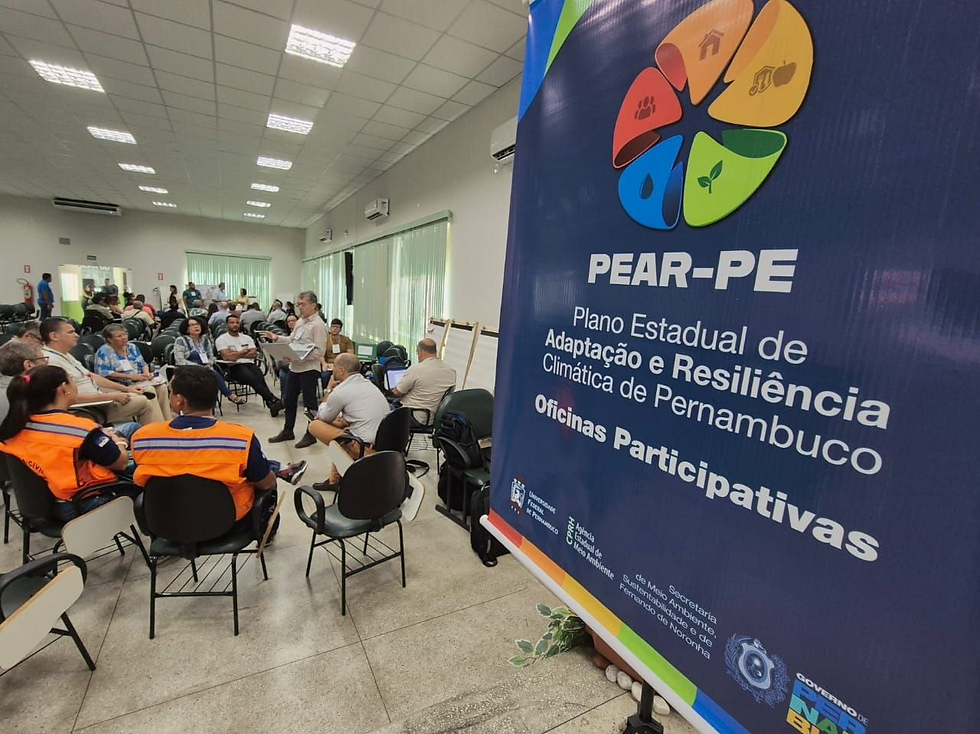 Jaboatão sedia última oficina para a construção do Plano Estadual de Adaptação e Resiliência Climática do Governo de Pernambuco