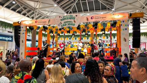 Shopping Guararapes encerra junho com São João, Copa do Mundo e experiências para toda a família