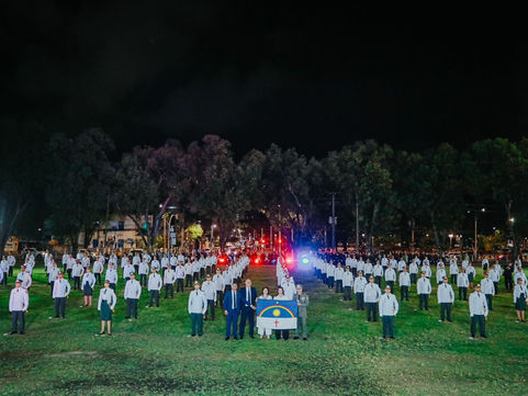 Governadora Raquel Lyra reforça segurança de Pernambuco com a formatura de 148 novos oficiais da PMPE