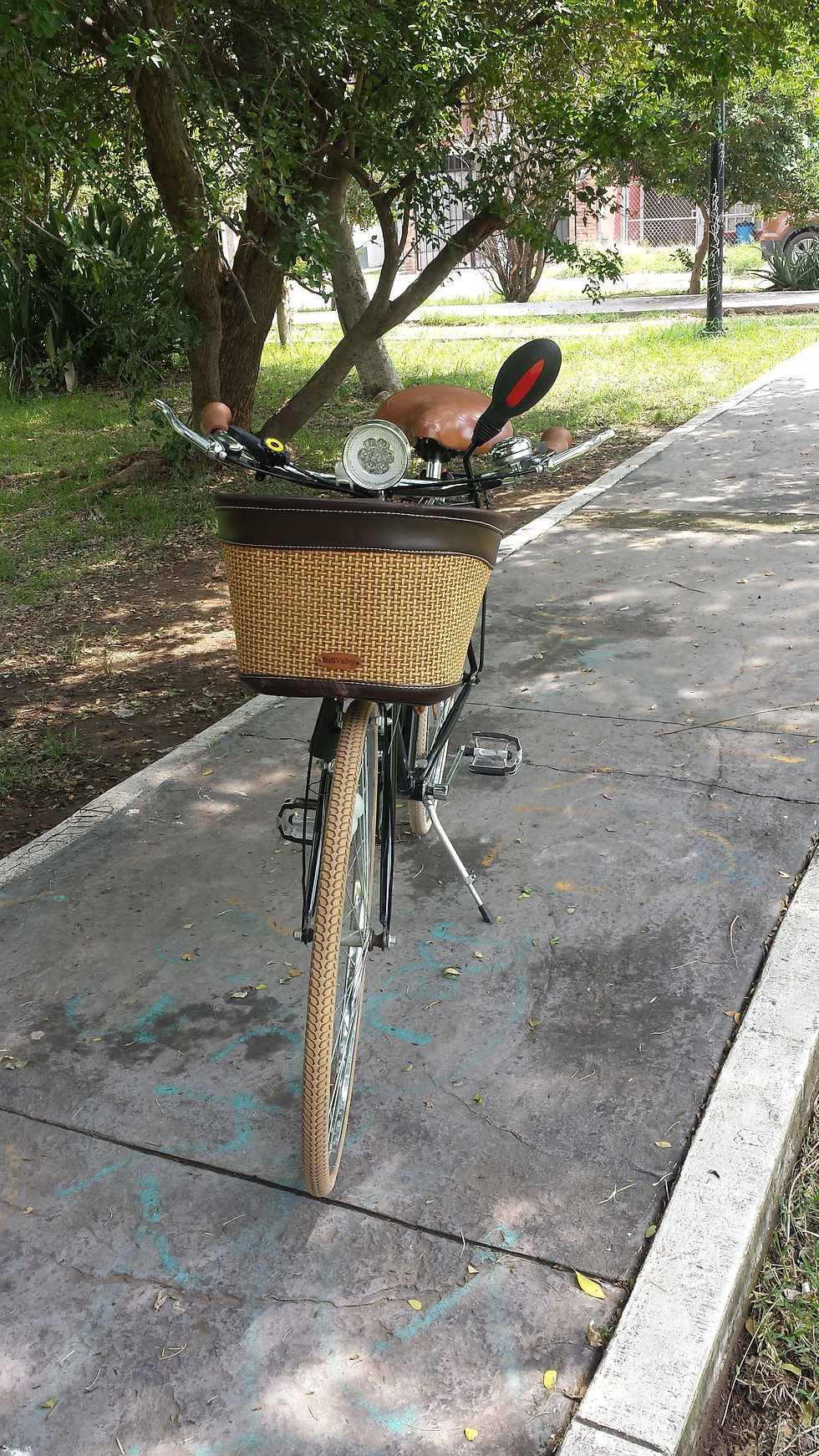 Miniatura: Bicicleta retro Vintage c/accesorios