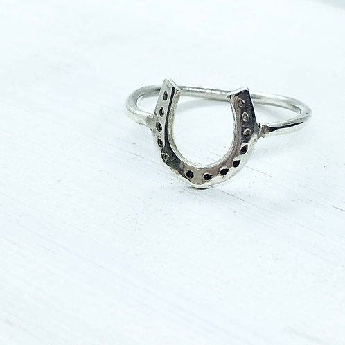 Lucky Horseshoe Ring