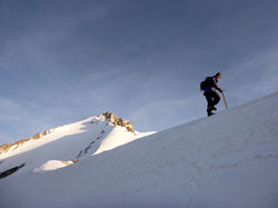 reaching the eastern ridge