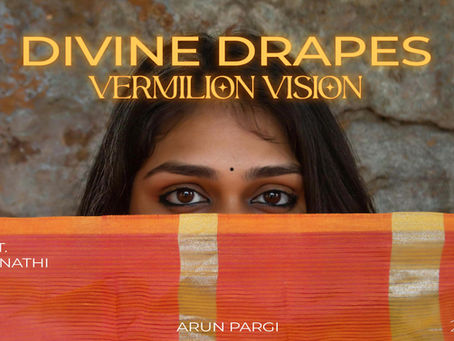 Divine Drapes: Vermilion Vision and the Beauty of Traditional Editorial Storytelling