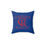 Thumbnail: Claypool Ranch Faux Suede Square Pillow Royal