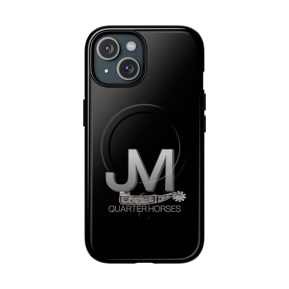 JM Quarter Horse iPhone Durable Magnetic Phone Case