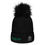 Thumbnail: Trein TC Embroidered Columbia fluffy pom-pom beanie