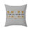 Thumbnail: Marsh Horses Faux Suede Square Pillow