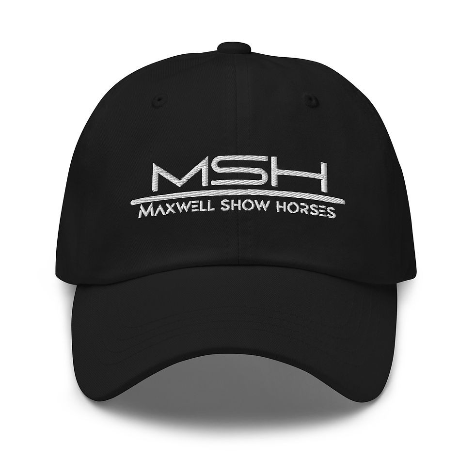 Maxwell Show Horses Dad hat