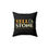 Thumbnail: Yell Oh Stone Faux Suede Square Pillow