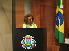 Em discurso de posse, Edna denuncia violência política de gênero e recebe apoio