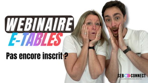 C’est peut-être parce que tu ne t’es pas encore inscrit à notre webinaire sur les tables connectées ! 😉  Ne laisse pas ton boss te prendre de court en te demandant où en est le projet…