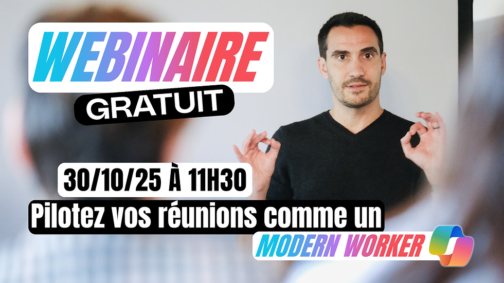 Webinaire Gratuit : Pilotez vos réunions comme un Modern Worker