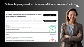 Plateforme de suivi de progression des collaborateurs - Modern Worker