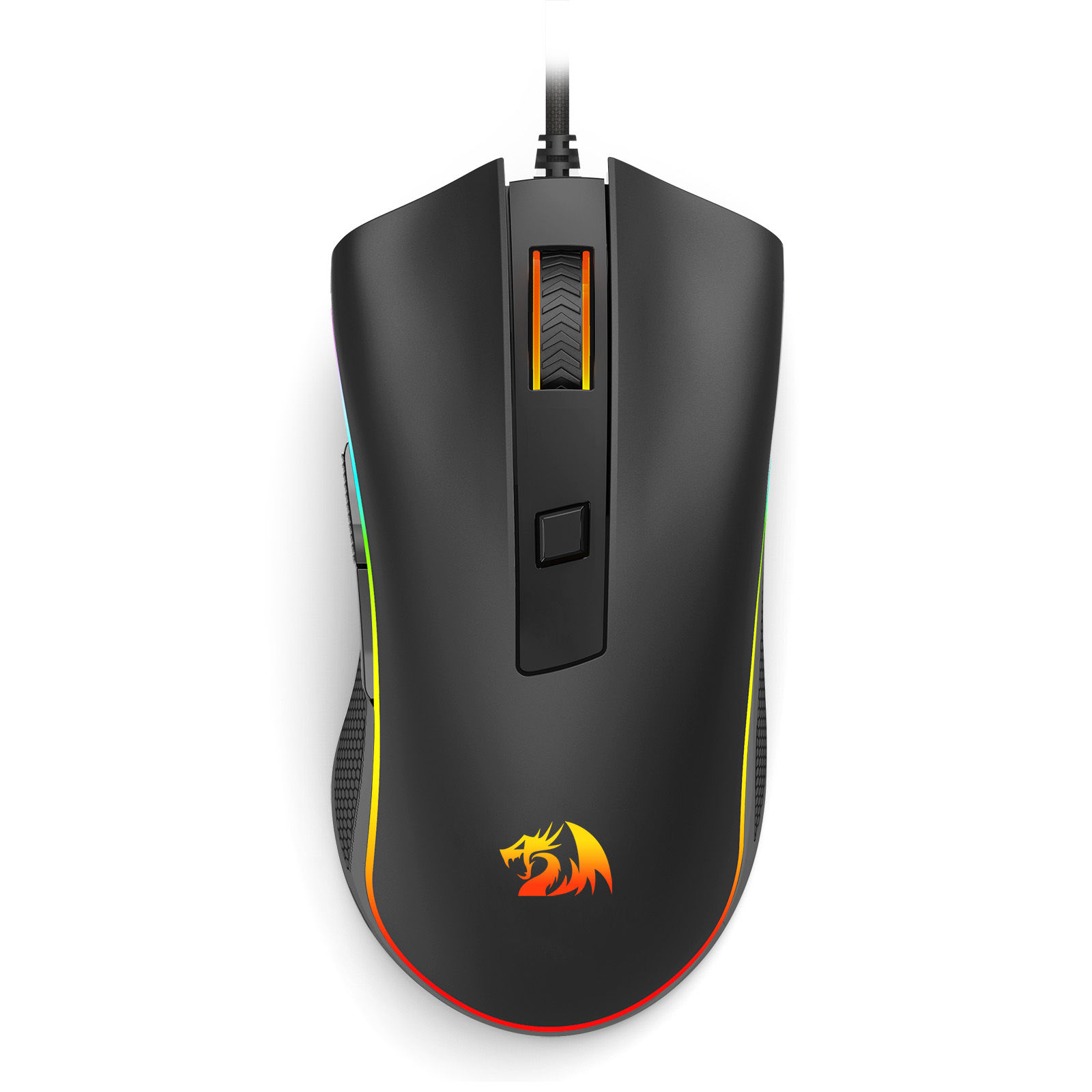 Mouse Gamer Redragon Cobra Cypher Lite RGB 12800 DPI com 6 Botões