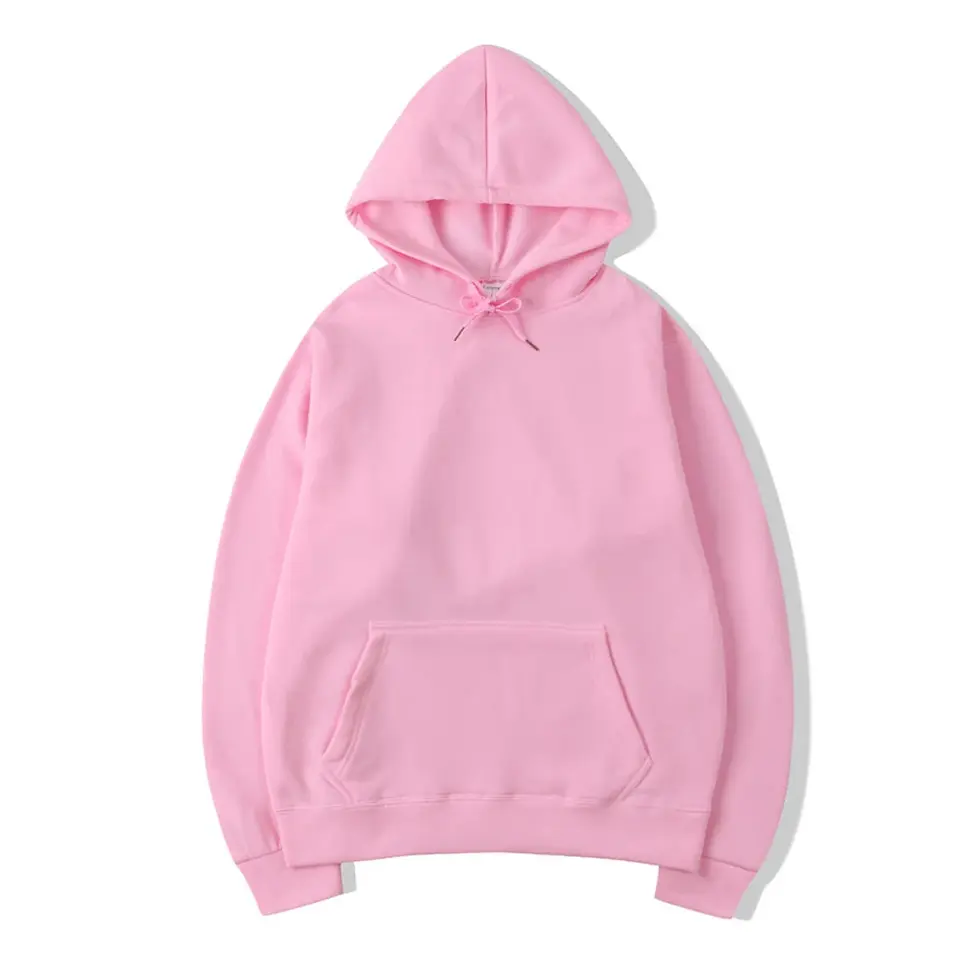 Thumbnail: Men's Hoodies Women Pullover Spring Autumn Casual Hoodie Sweatshirts Solid Color
