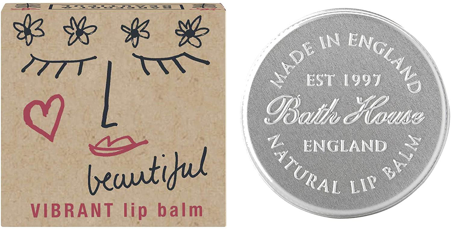 Barefoot and Beautiful 'Beautiful' Vibrant Sweet Orange Lip Balm 15g