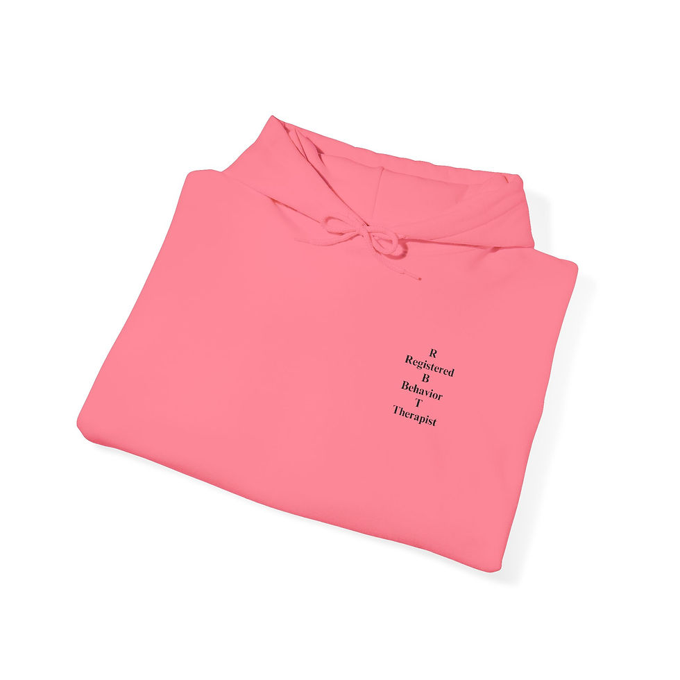 Miniatura: Pink toddler tee for children with autism, 'Regimenal Behavioral Therapies'.