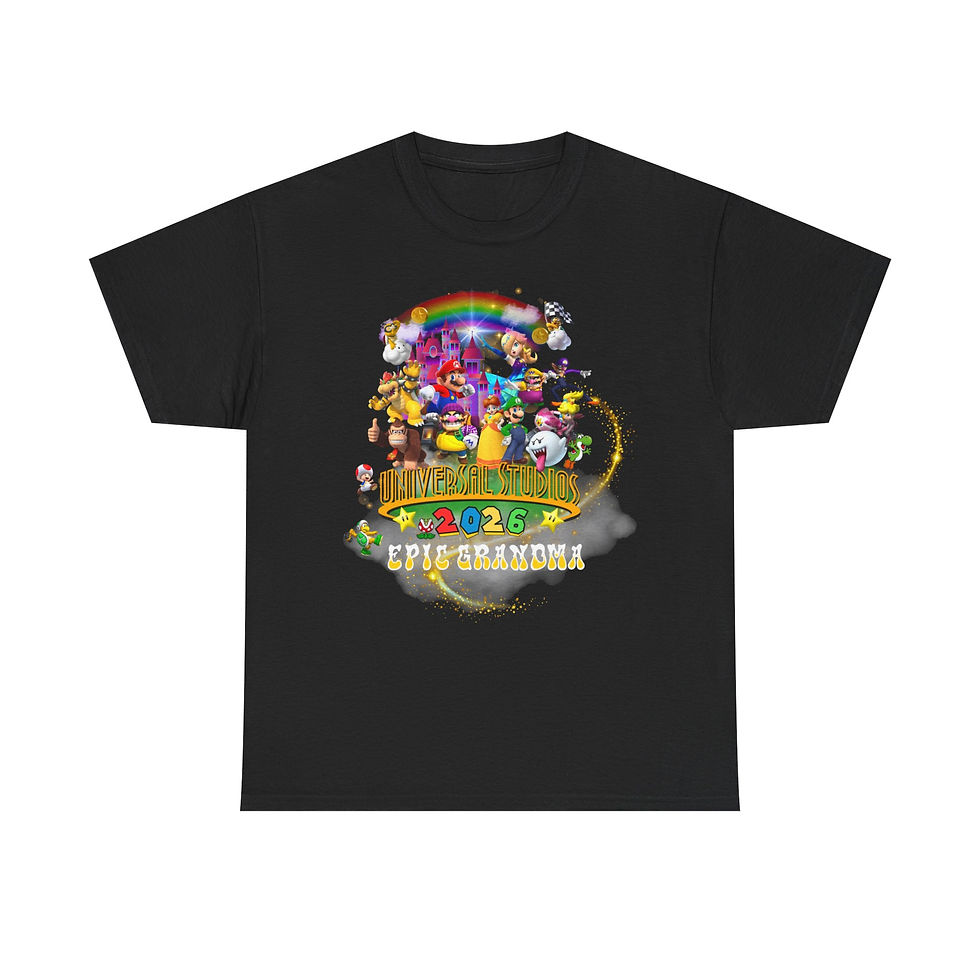 Theme Park Castle 2026 EPIC Grandma T-Shirt