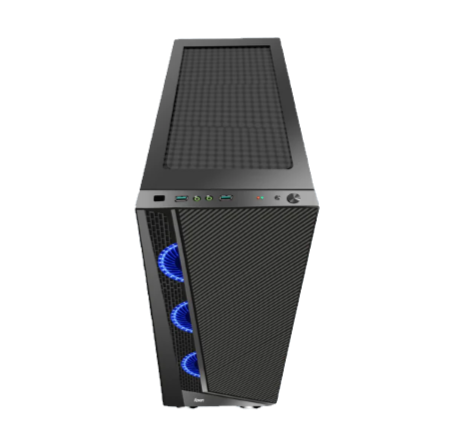 Thumbnail: Foxin URANIUM Mid-Tower Gaming Cabinet Tempered Glass Left Side Panel