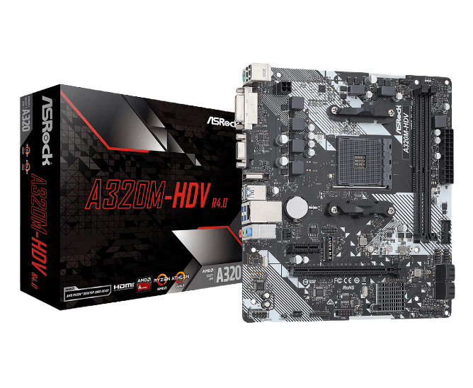 Asrock Am4 A320m-hdv R4.0