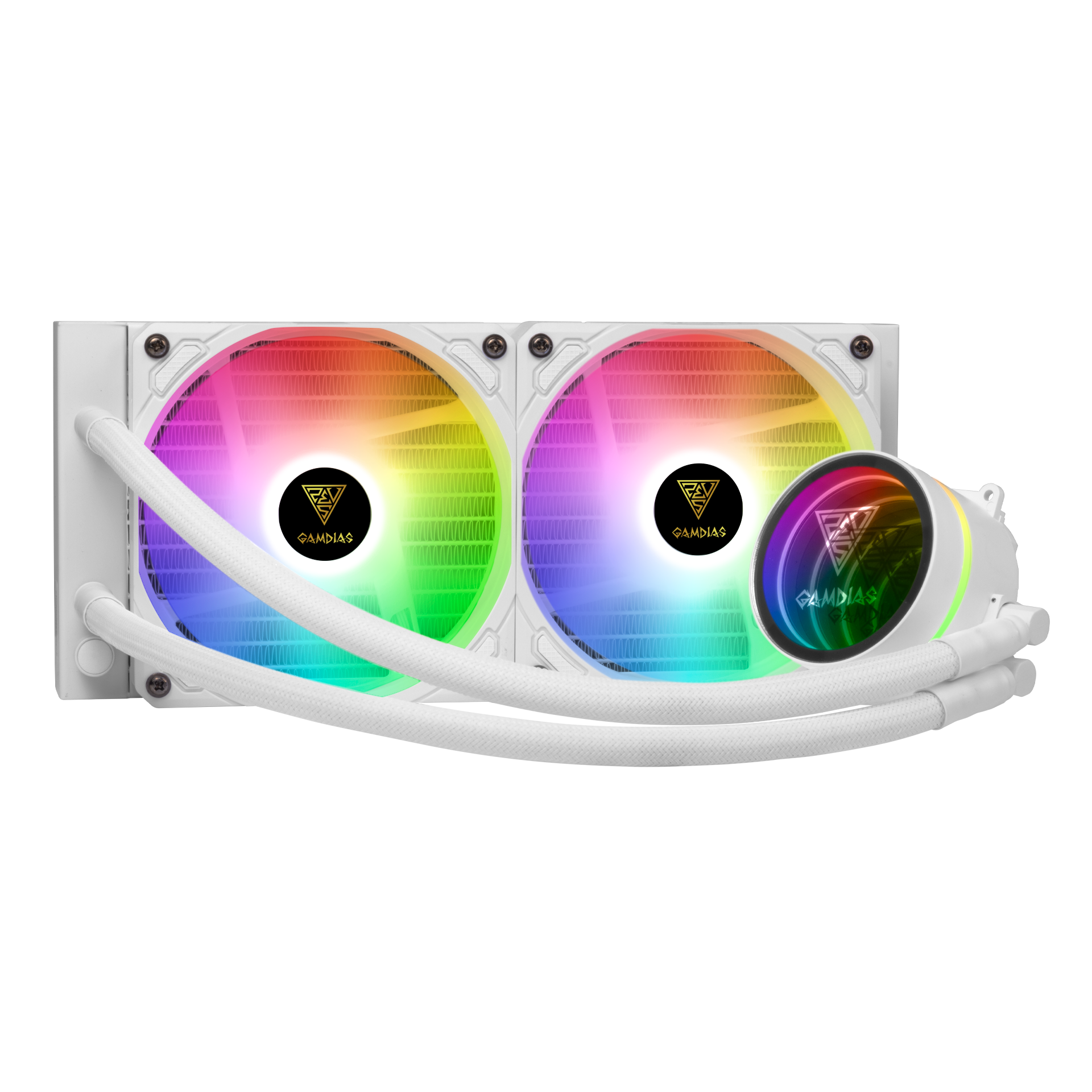 Gamdias Chione M3-240W ARGB CPU Liquid Cooler (White)