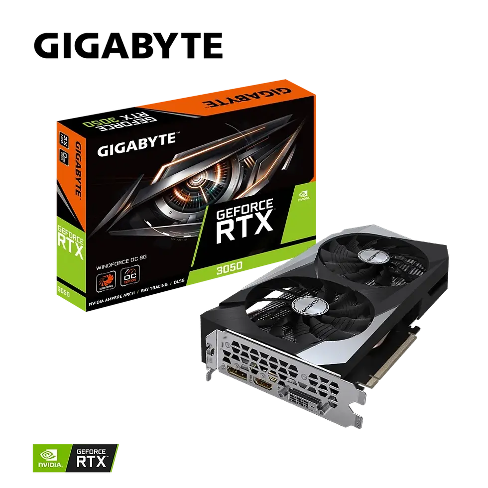 Gigabyte GeForce RTX™ 3050 WINDFORCE OC 8G