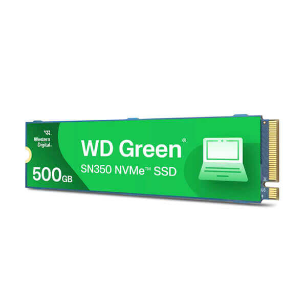 WD Green SN350 500GB PCIe Gen3 NVMe M.2 SSD