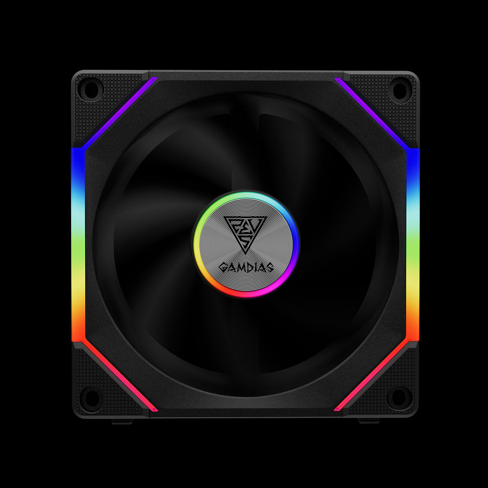 Gamdias AEOLUS P2-1203U ARGB PWM 120mm Fan Pack