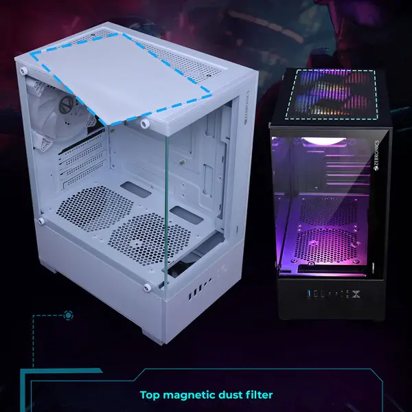 Zebronics Zeb-Robust Cabinet White
