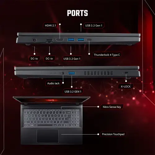 Thumbnail: Acer Nitro V Gaming Laptop Intel Core i5-13420H (16 GB/ 512 GB SSD/ RTX 3050)
