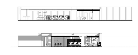 Sectional Elevation detail showing functional adjacencies
