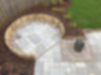 Patio, Sleeper Circle Water Feature