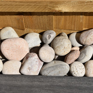 Risby pebbles around deck.JPG
