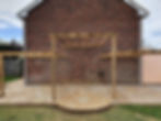Two Tier Oak Pergola Suffolk