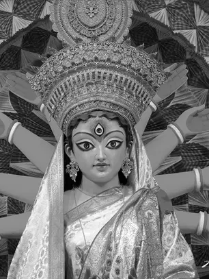 Forms of Durga in rural Bengal