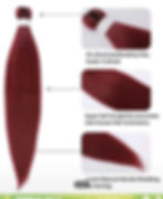 Thumbnail: Prestretched Hair Extensions  26inches