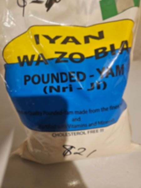 Iyan wazobia pounded yam