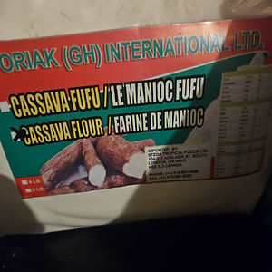 Cassava fufu